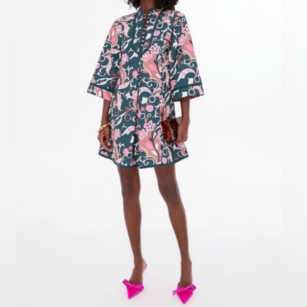Tuckernuck Dress Cameran Eubanks Wimberly Magnolia Chintz Indre Mini Sz L - Picture 2 of 14
